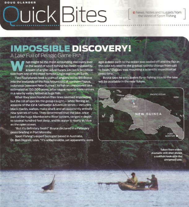 Bizarre discovery: Pelagic fish lake!
